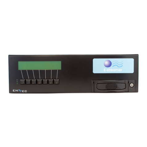 Enttec E-Streamer Manuale utente