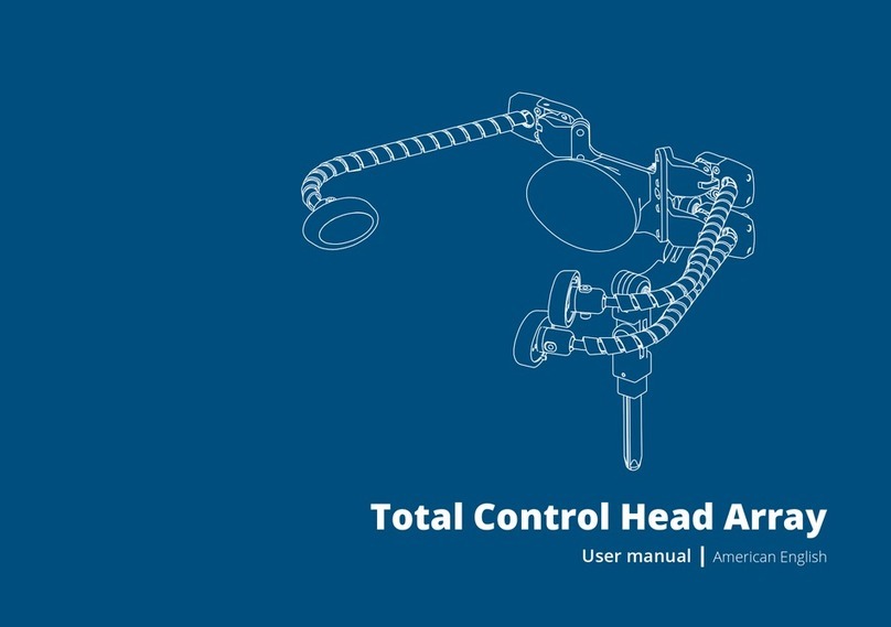 Permobil Total Control Head Array Manuale utente