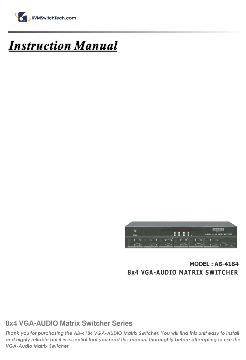 KVMSwitchTech AB-4184 Manuale utente