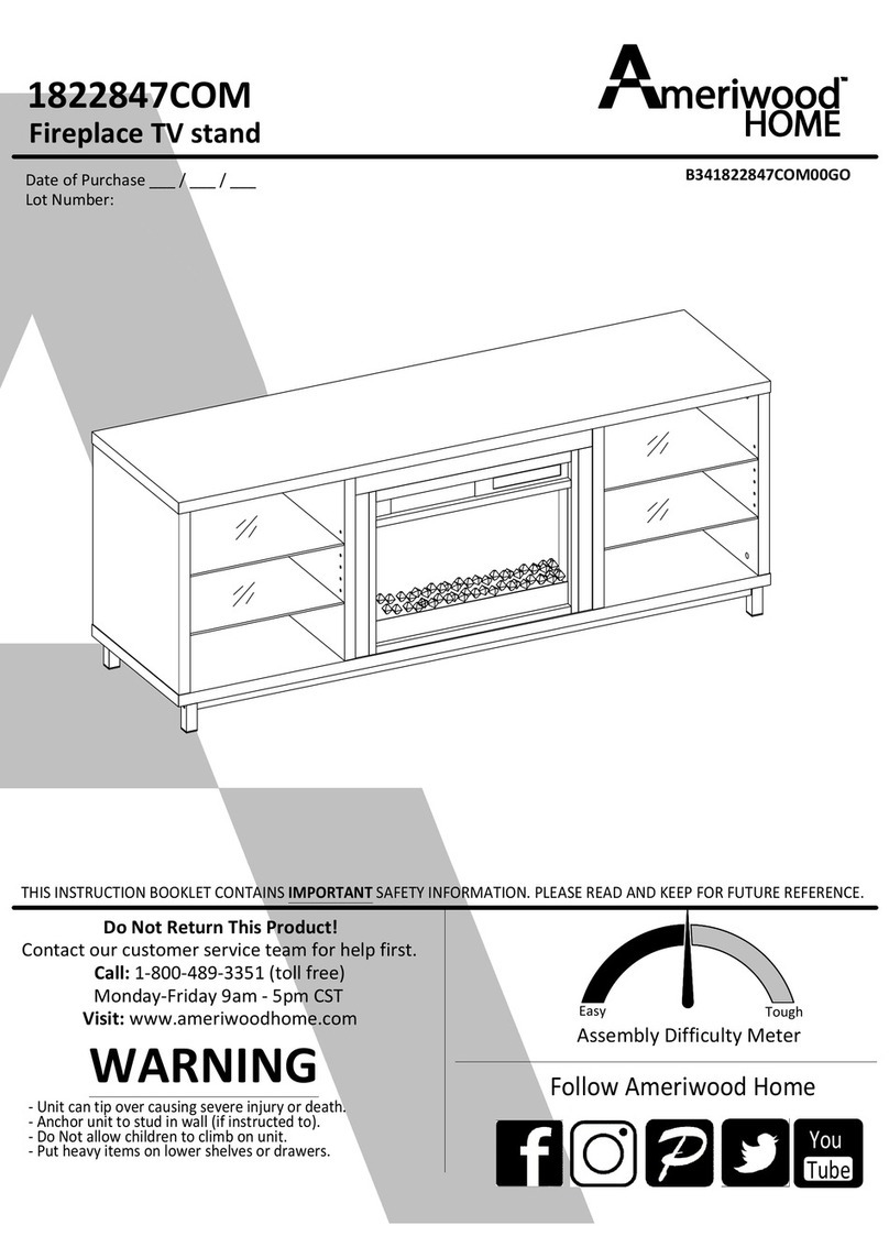 Ameriwood HOME 1822847COM Manuale utente