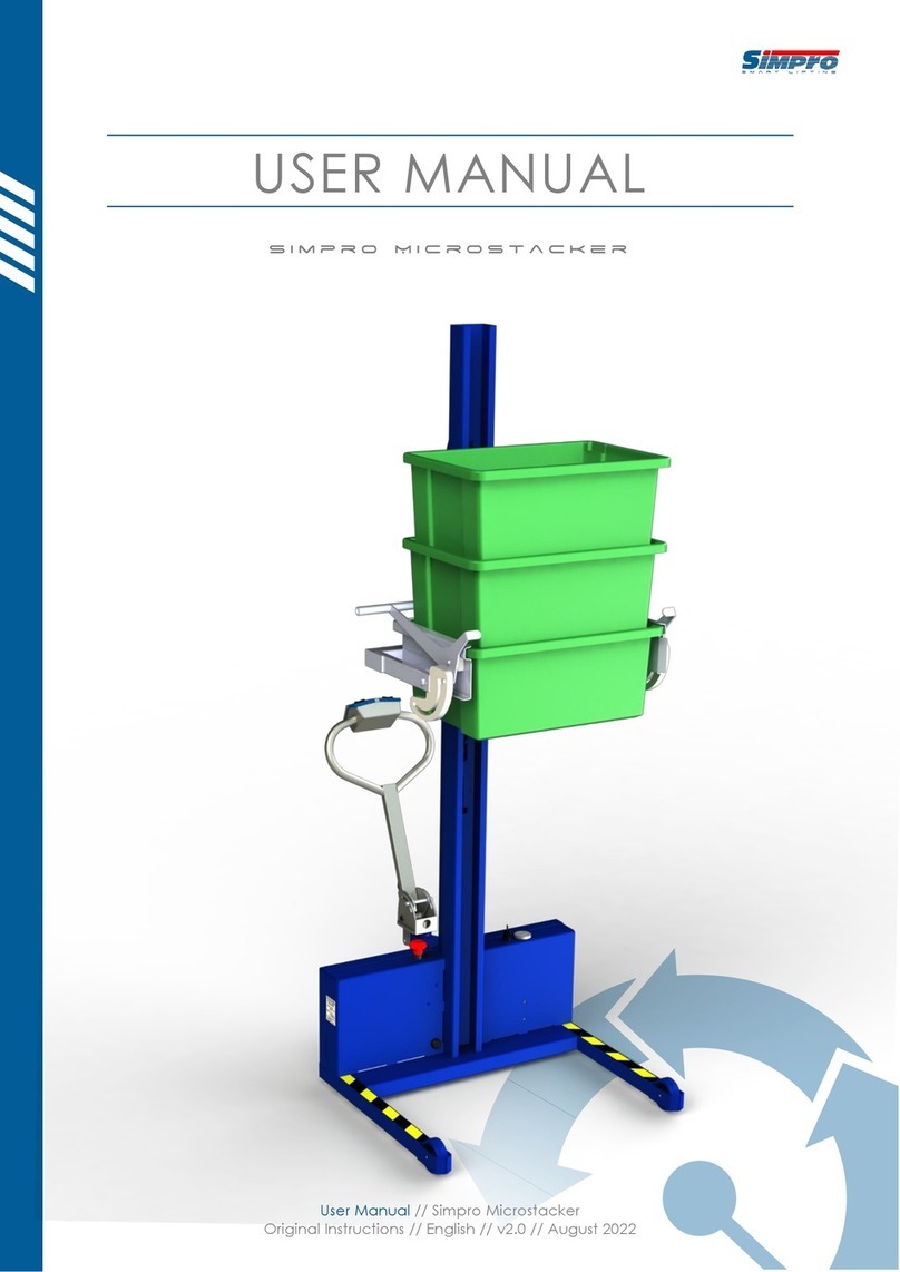 Simpro Microstacker Manuale utente