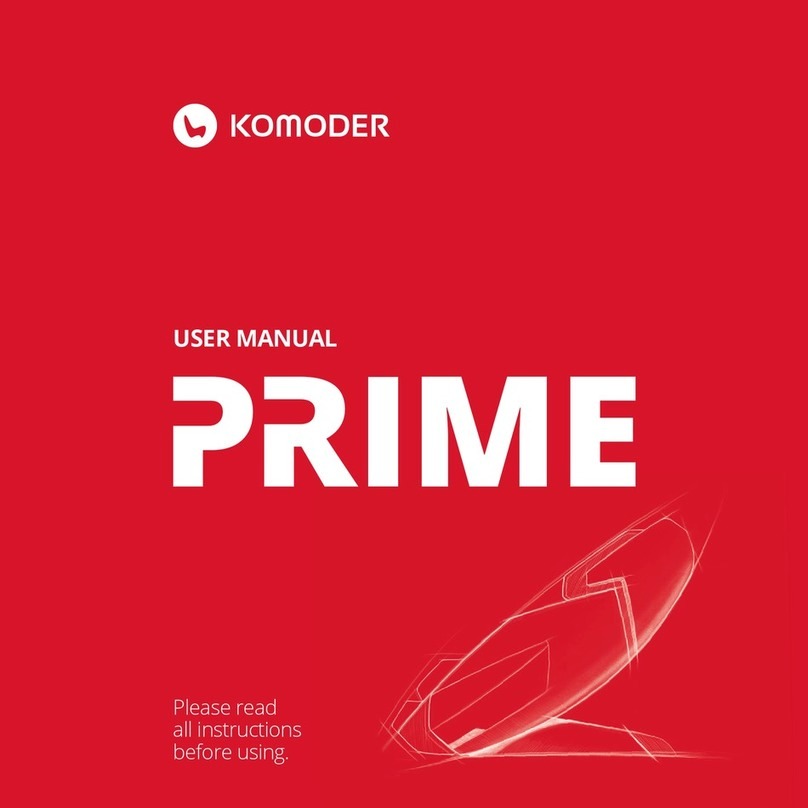 komoder PRIME Manuale utente