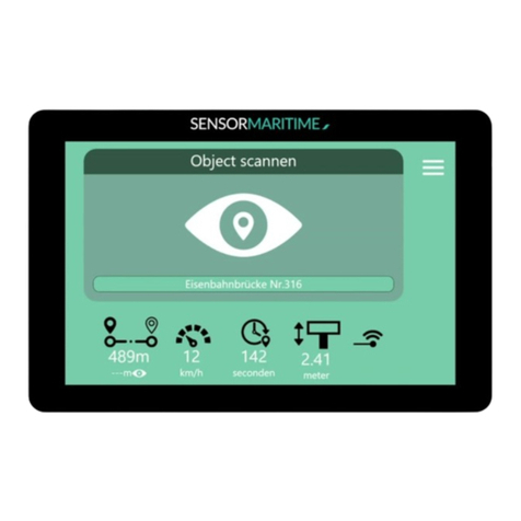 SENSOR MARITIME BRIDGESCOUT BASIC Manuale utente