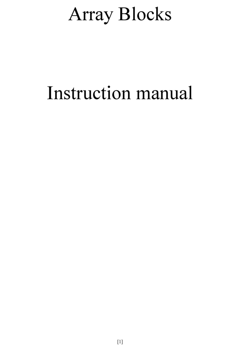 Blackbox3D Array Block Manuale utente