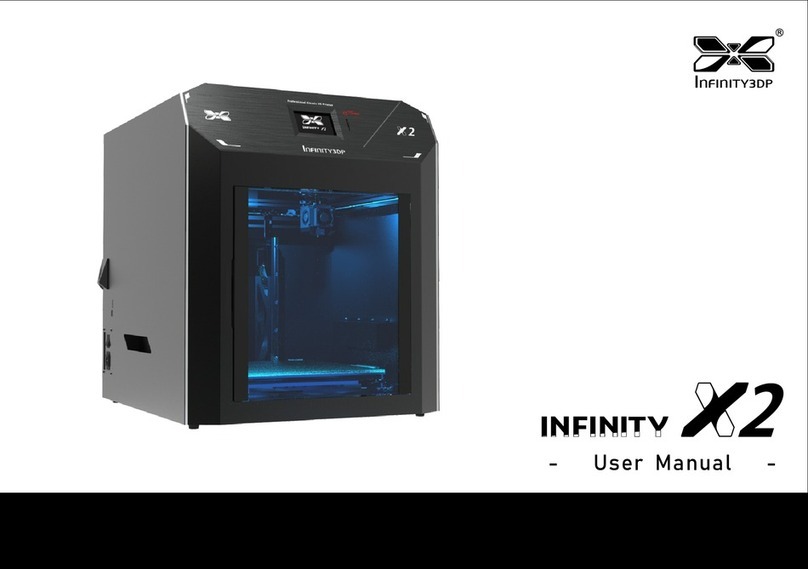 INFINITY3DP INFINITY X2 Manuale utente
