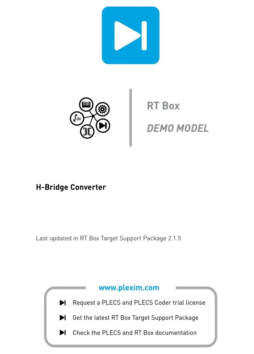 Plexim PLECS RT Box Manuale utente