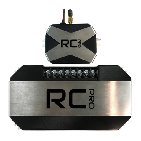 RideController RC Pro Manuale utente