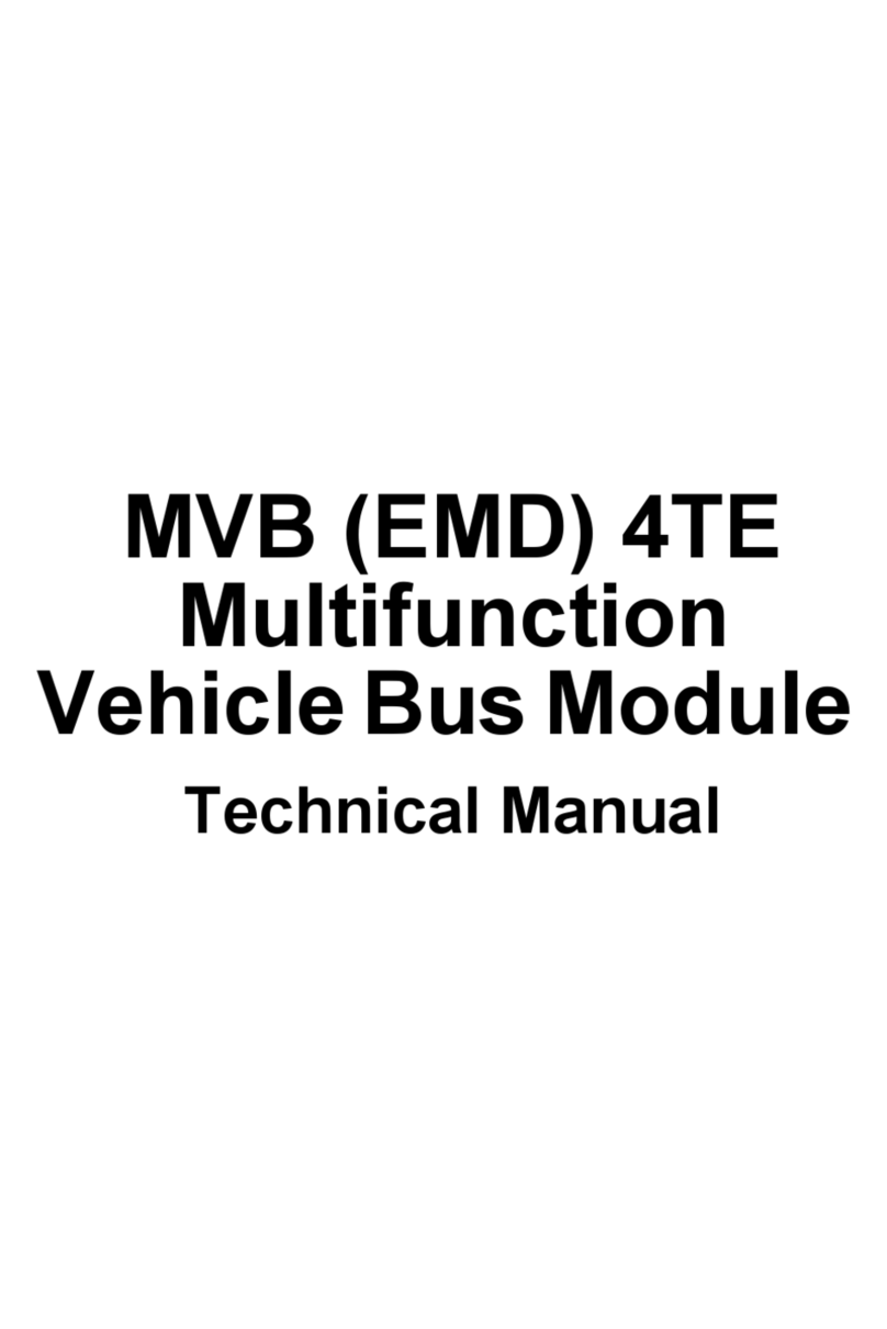 EKE-Electronics EKE-Trainnet MVB Manuale utente EKE-Electronics EKE-Trainnet MVB Manuale utente