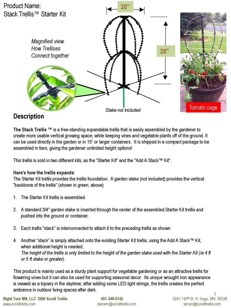 Scroll Trellis Stack Trellis Manuale utente