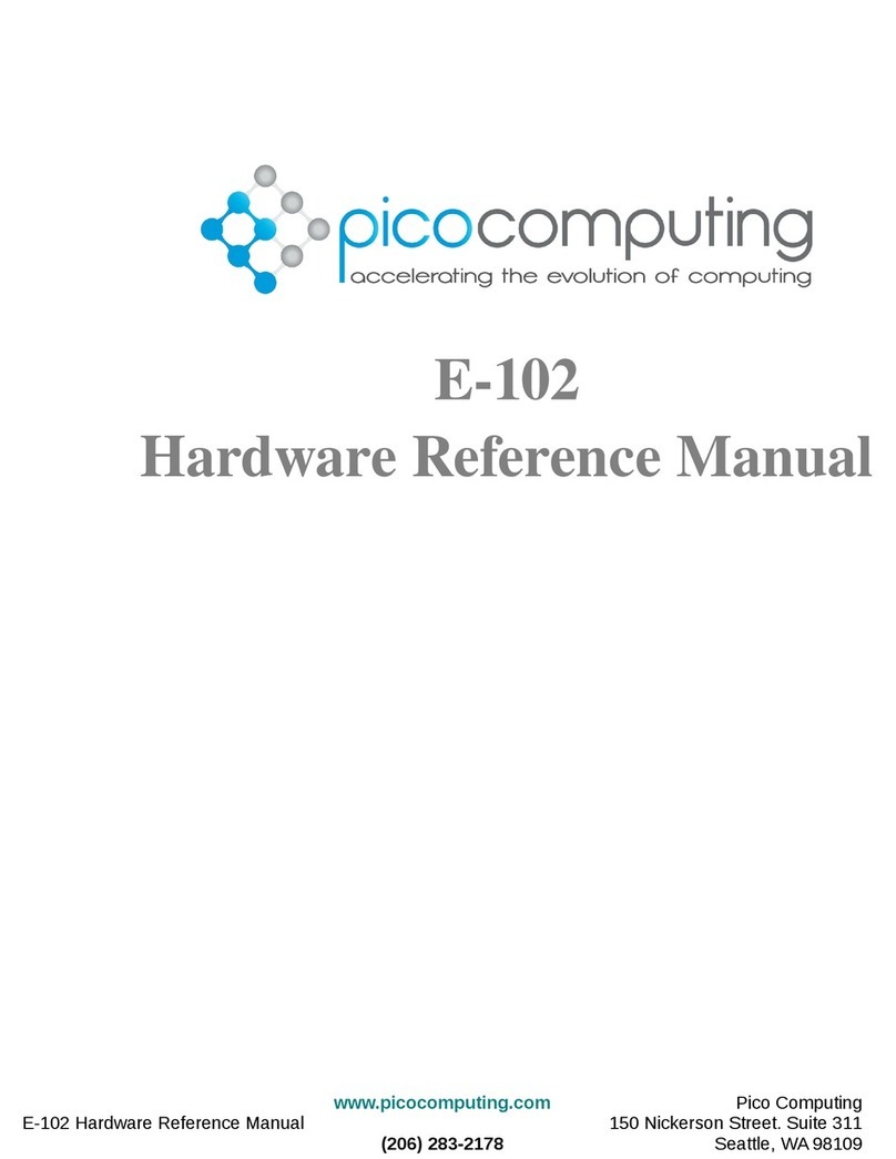 Pico Computing E-102 Guida rapida per l'utente