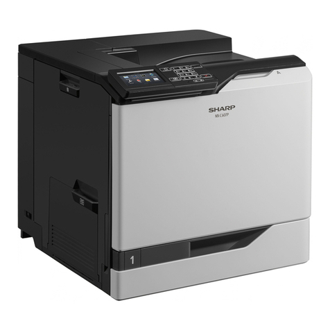 Sharp MX-C607P Manuale utente