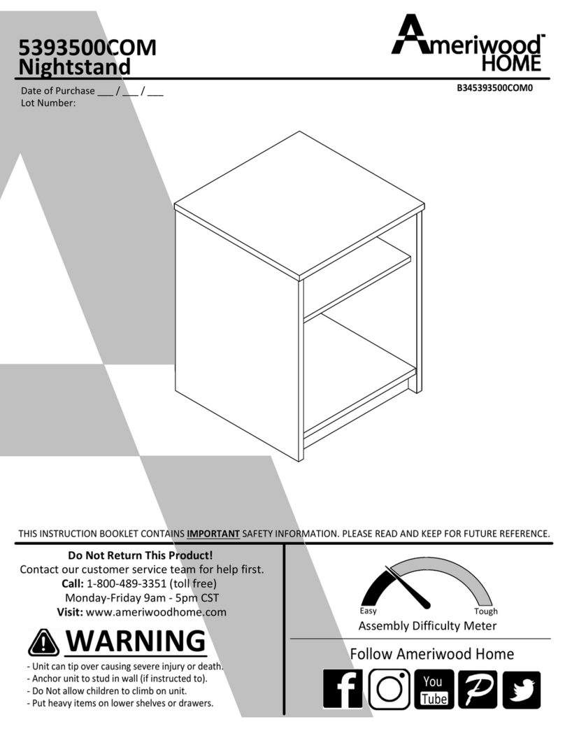 Ameriwood HOME 5393500COM Manuale utente