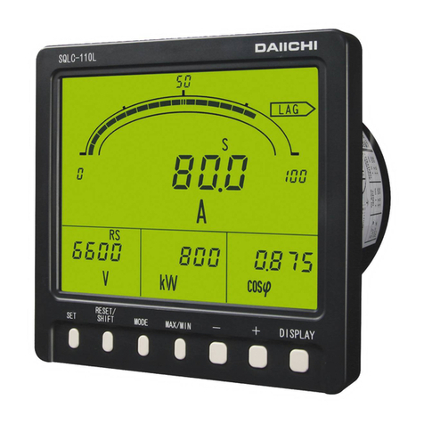 Daiichi Electronics SQLC-110L Manuale utente