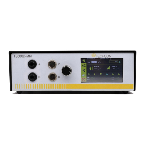 TECHCON TS580D-MM Manuale utente