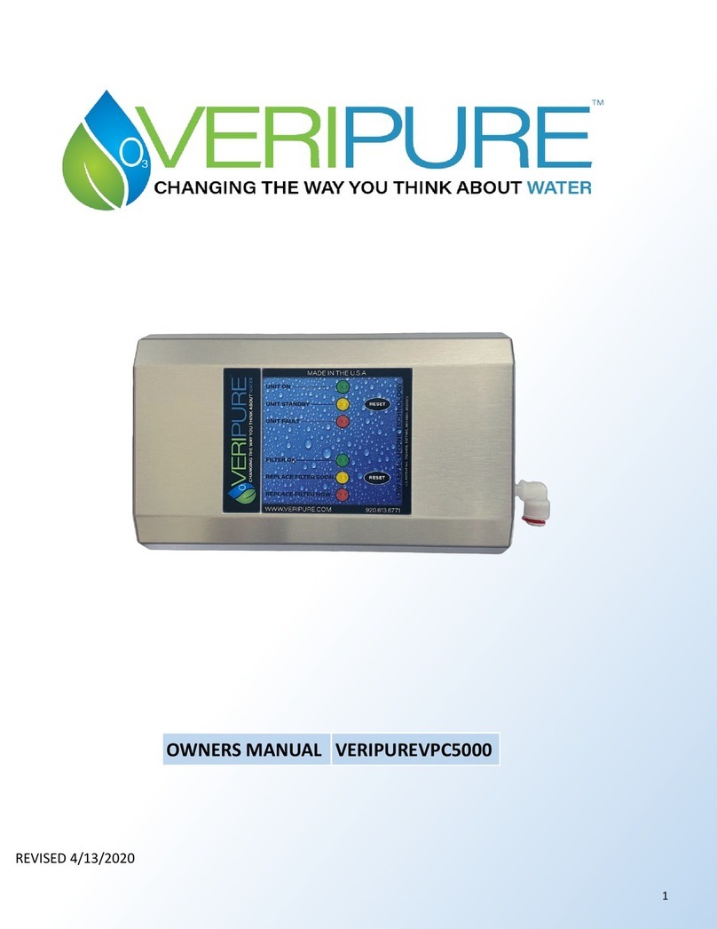 VERIPURE VERIPUREVPC5000 Manuale utente
