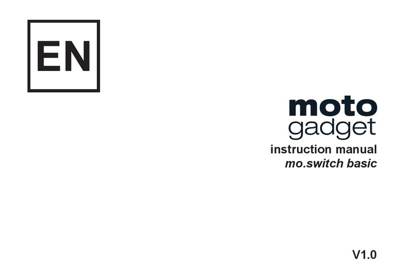 motogadget mo.switch basic Manuale utente