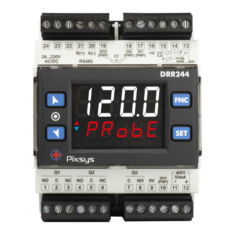 Pixsys DRR244 Manuale utente