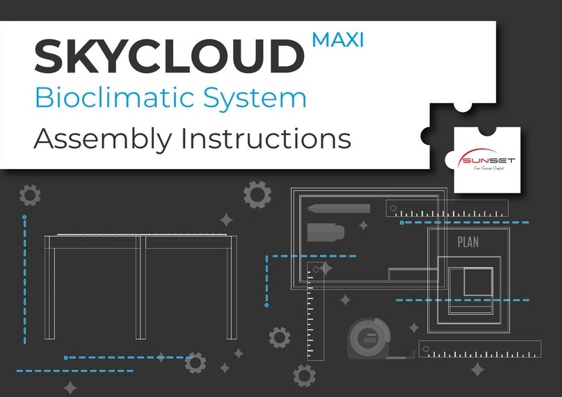 SUNSET SKYCLOUD MAXI Manuale utente