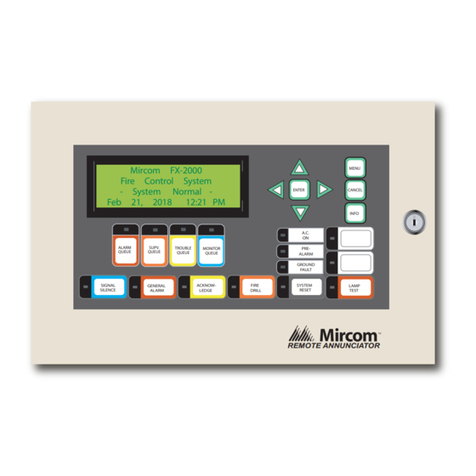 Mircom RAX-LCD Manuale utente Mircom RAX-LCD Manuale utente