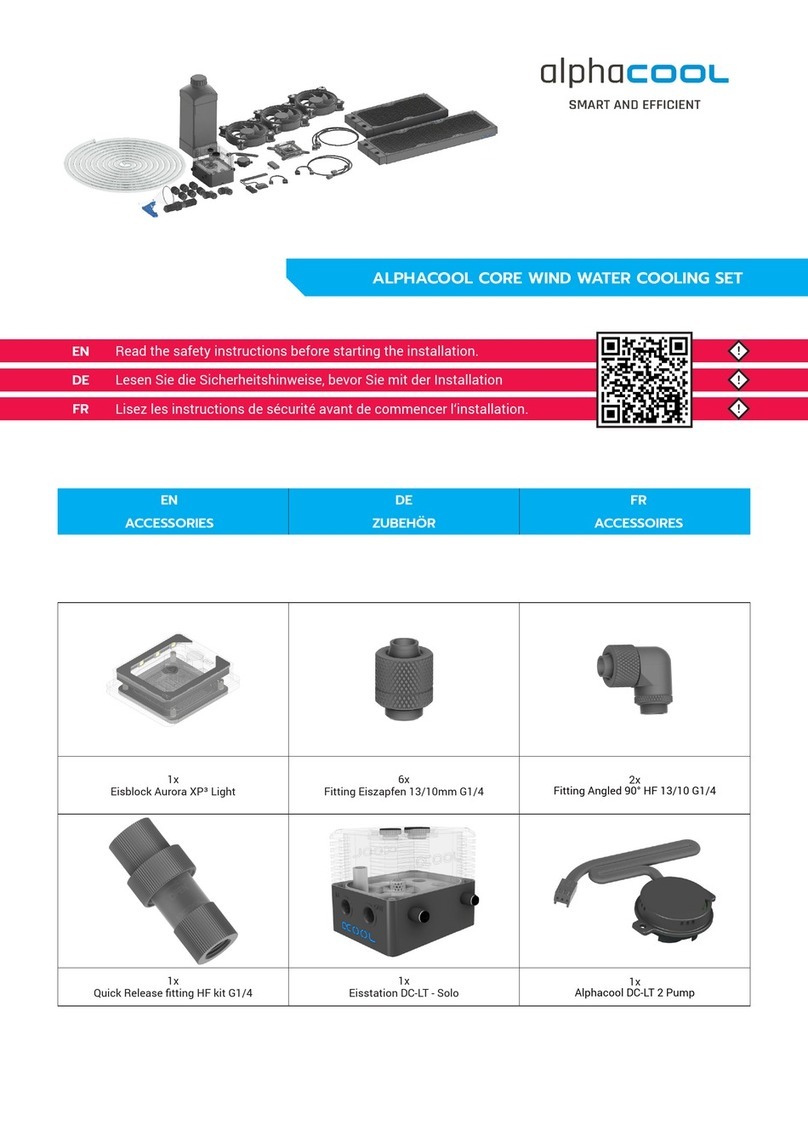 Alphacool Core Wind Manuale utente