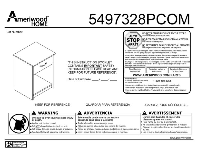 Ameriwood HOME 5497328PCOM Manuale utente