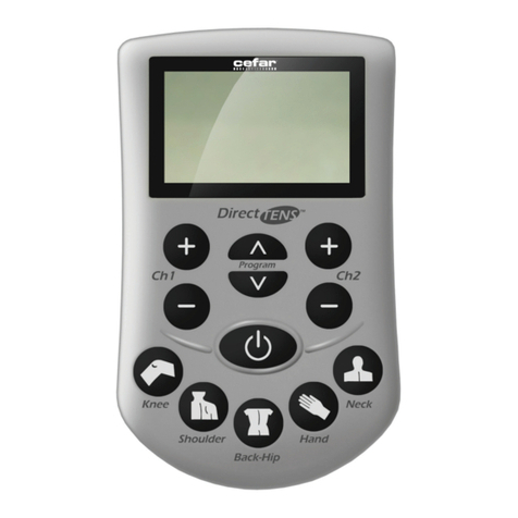 cefar Direct TENS Manuale utente