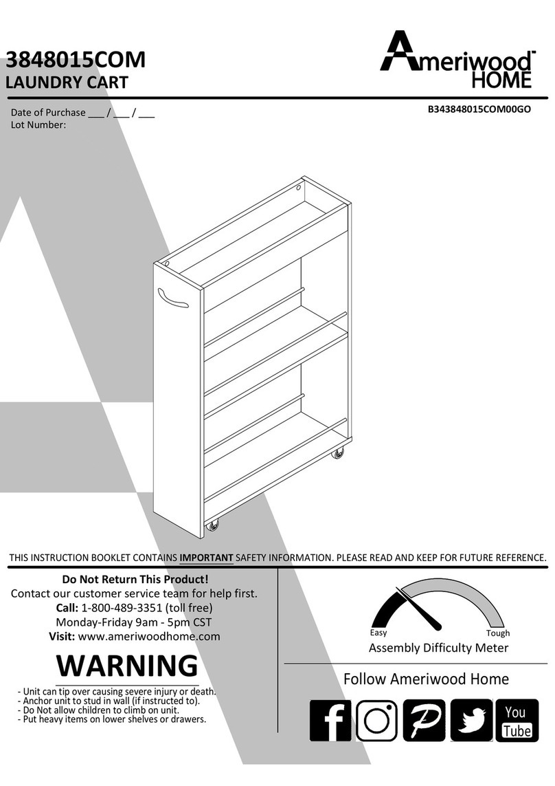 Ameriwood HOME 3848015COM Manuale utente