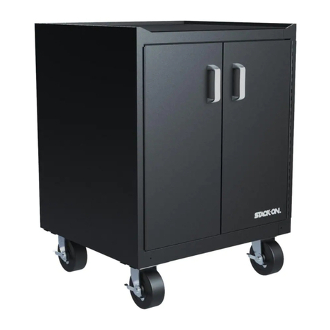 Stack-On GCB-2SF-BB Manuale utente