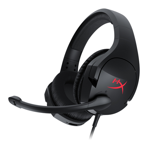 HyperX Cloud Stinger Manuale utente