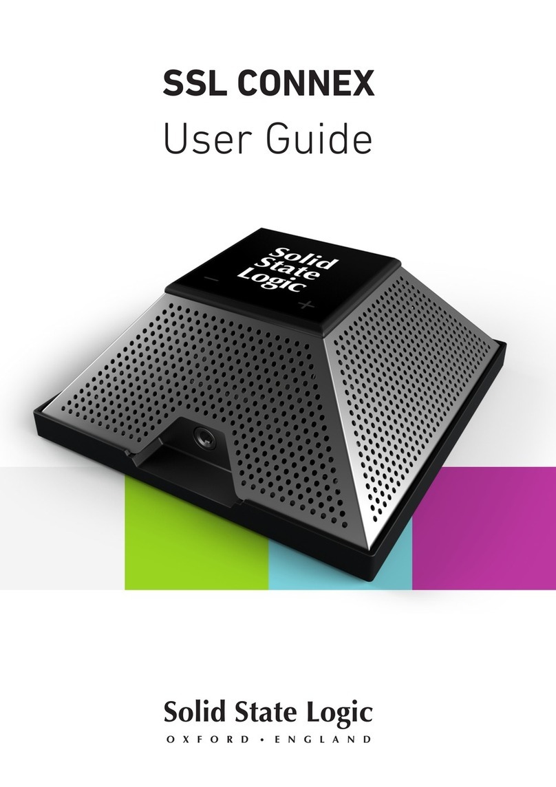 Solid State Logic CONNEX Manuale utente