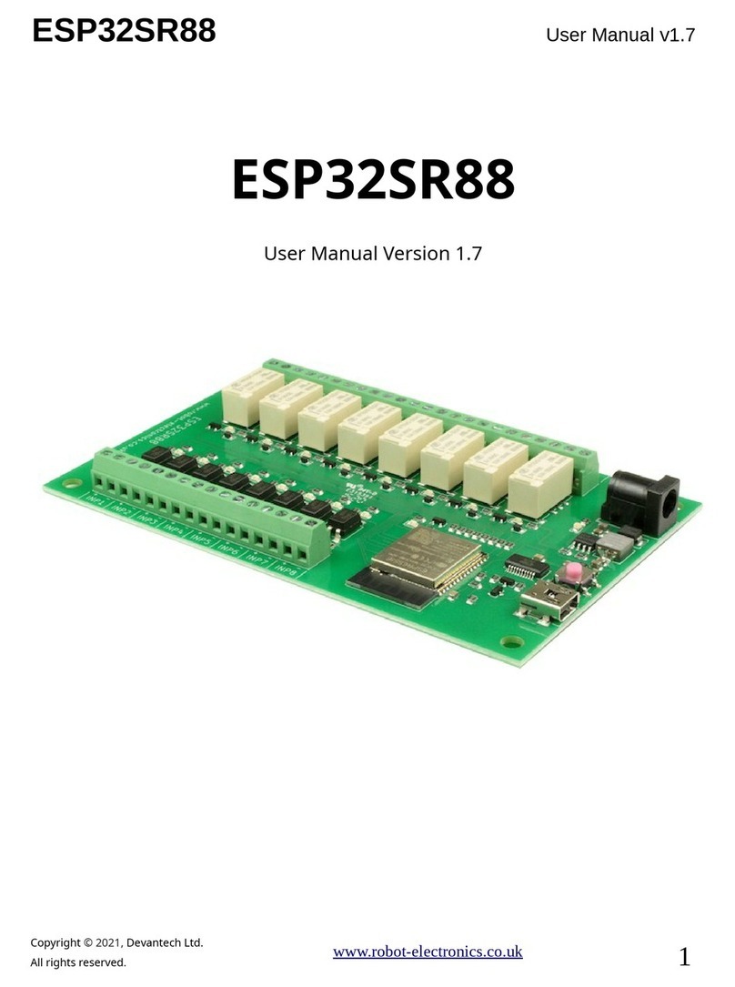 Devantech ESP32SR88 Manuale utente
