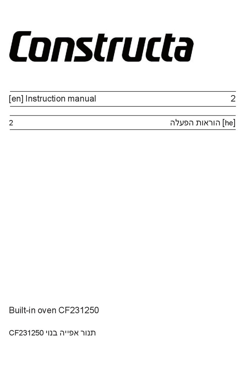 CONSTRUCTA CF231250 Manuale utente