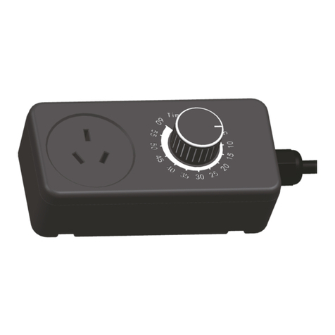 Air Vent External PLUG & GO Run On Timer Manuale utente