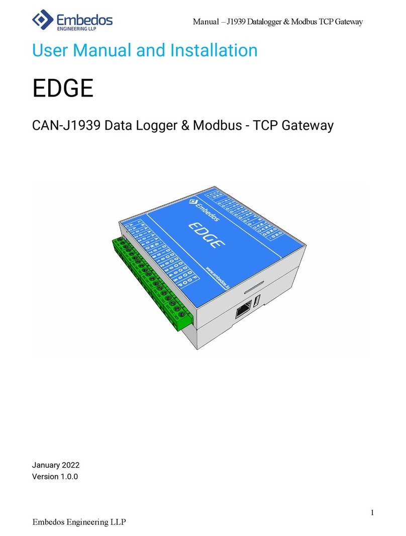 Embedos EDGE Manuale utente