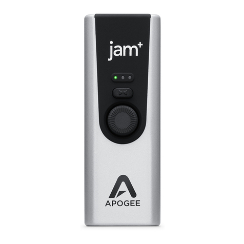 Apogee Jam+ Manuale utente