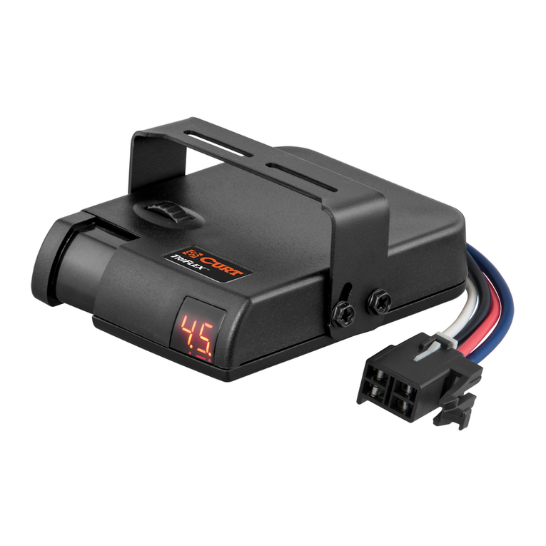 curt Triflex Brake Controller Manuale utente