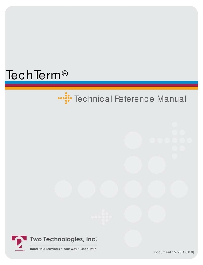 Two Technologies TechTerm TT1R2 Manuale del prodotto