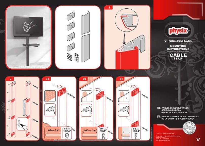 Physix Strong and simple PHA 700 Multi Support Manuale utente
