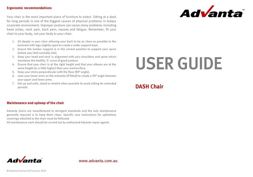 Advanta DASH Manuale utente