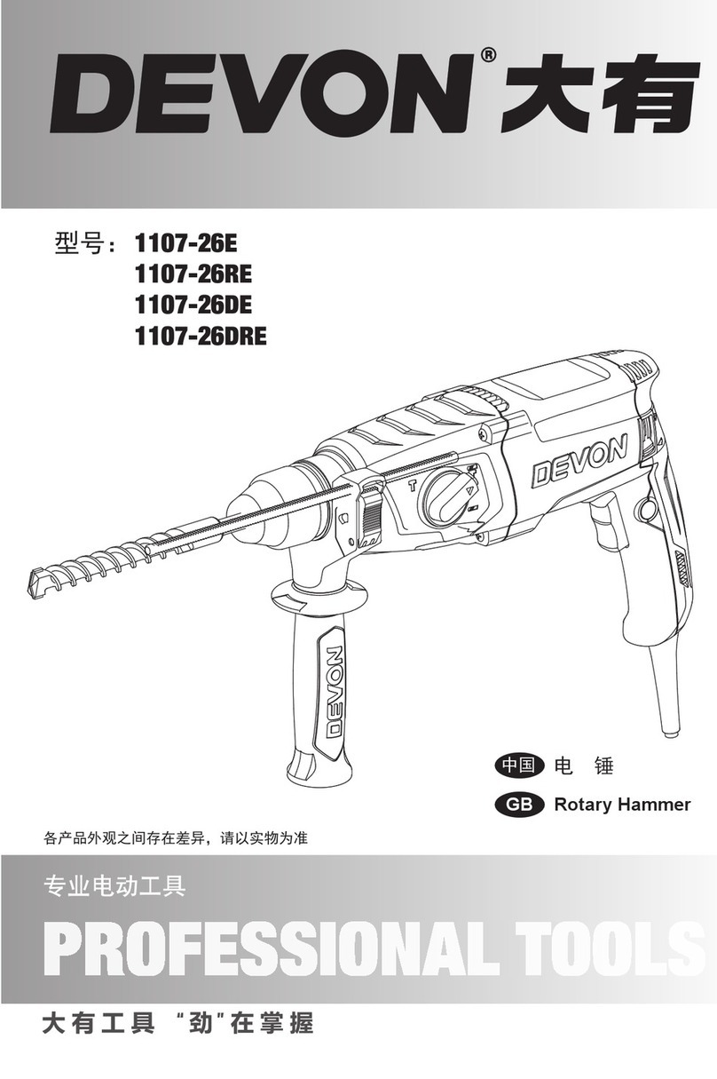 Devon 1107-26E Manuale utente