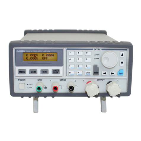 Array electronic 366X Manuale utente