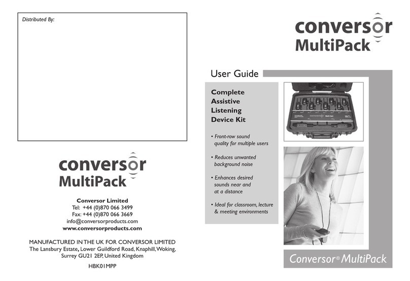 Conversor MultiPack Manuale utente Conversor MultiPack Manuale utente