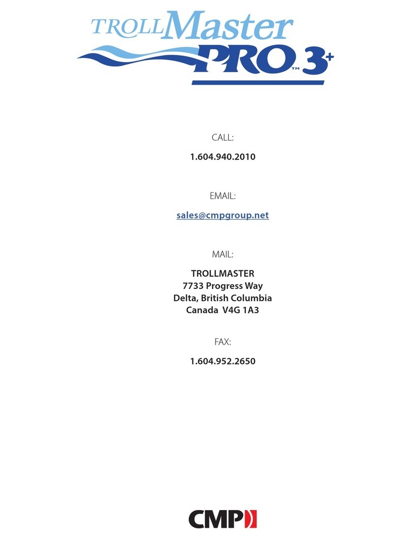 CMP Wireless TROLLMaster PRO3+ Manuale utente