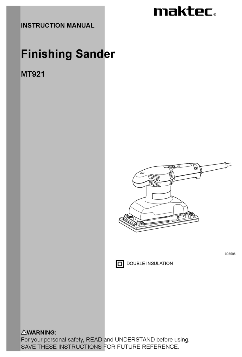 Maktec MT921 Manuale utente