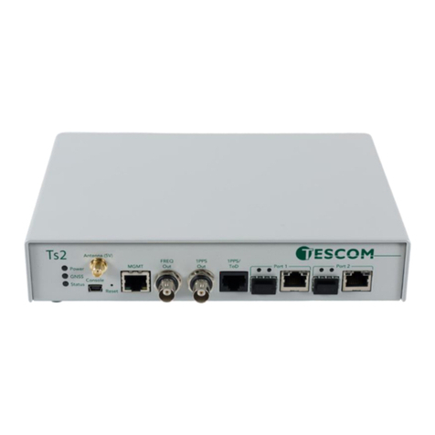 Tescom Ts2 Manuale utente Tescom Ts2 Manuale utente