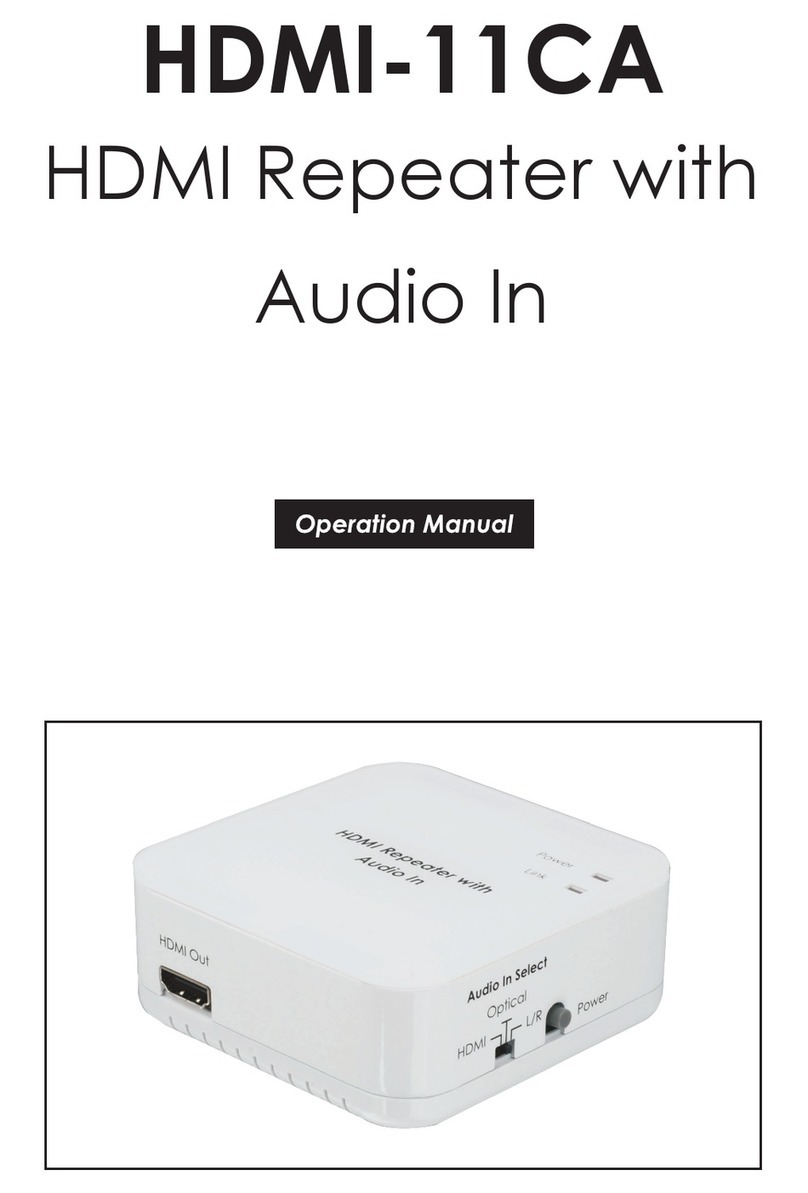 Computer Dynamics HDMI-11CA Manuale utente