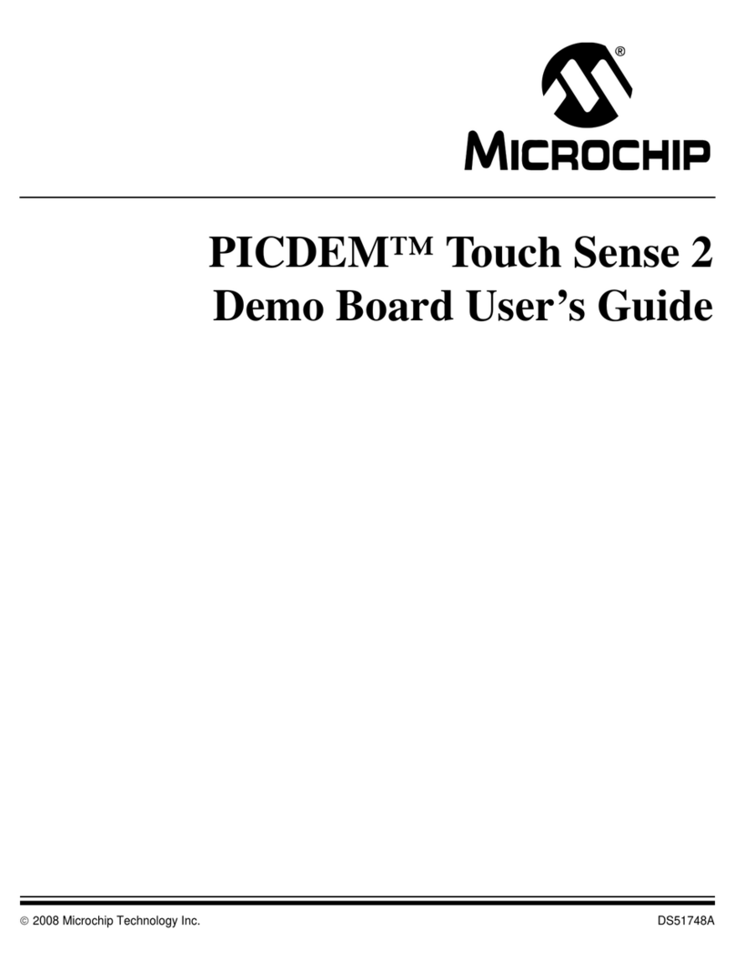 Microchip Technology PICDEM Touch Sense 2 Manuale utente
