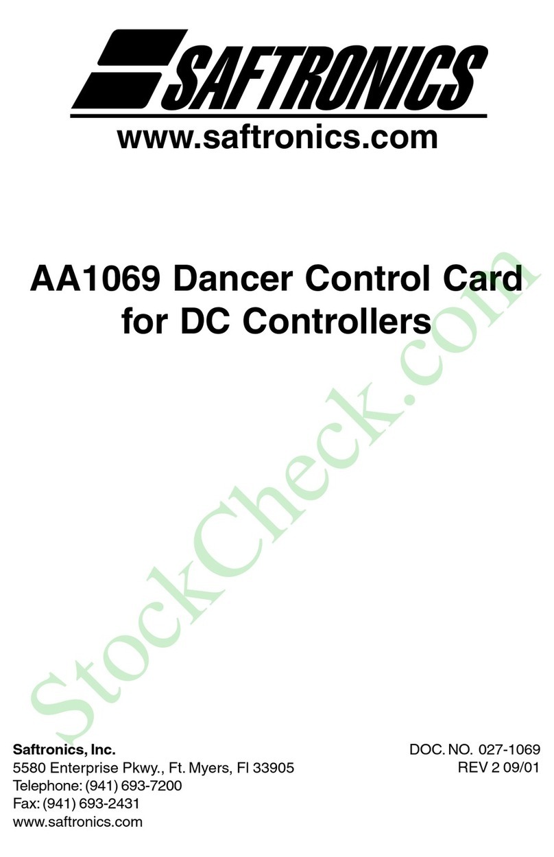 Saftronics AA1069 Manuale utente