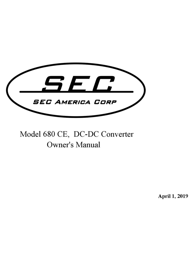 SEC America 680 CE Manuale utente