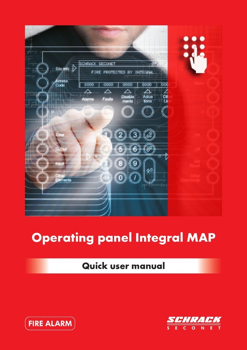 Schrack Integral MAP Manuale del proprietario